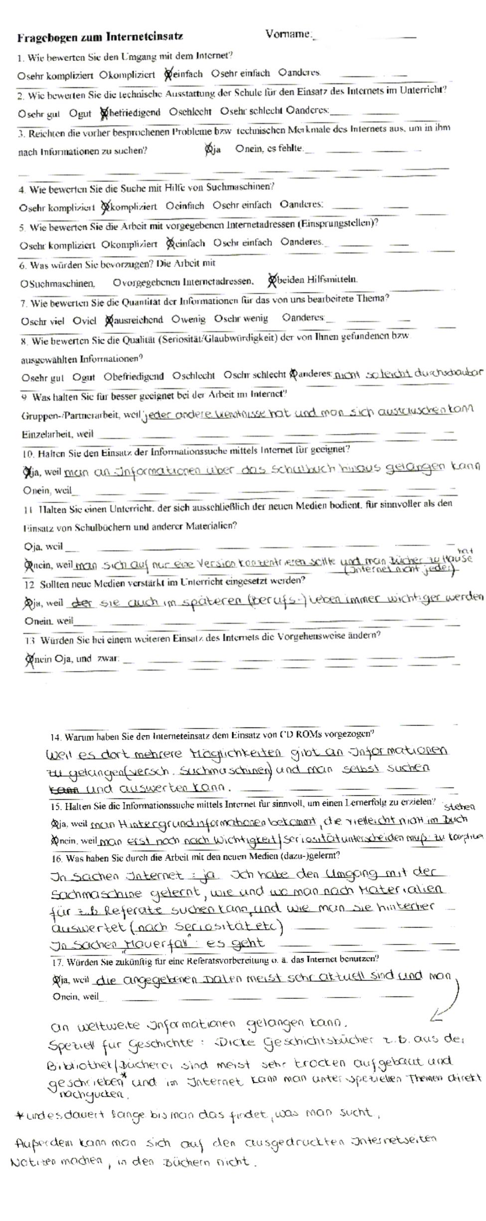 Fragebogen 1